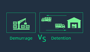 Demurrage charges vs Detention charges