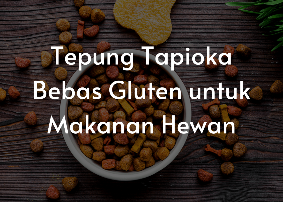 Tepung Tapioka Bebas Gluten untuk Makanan Hewan