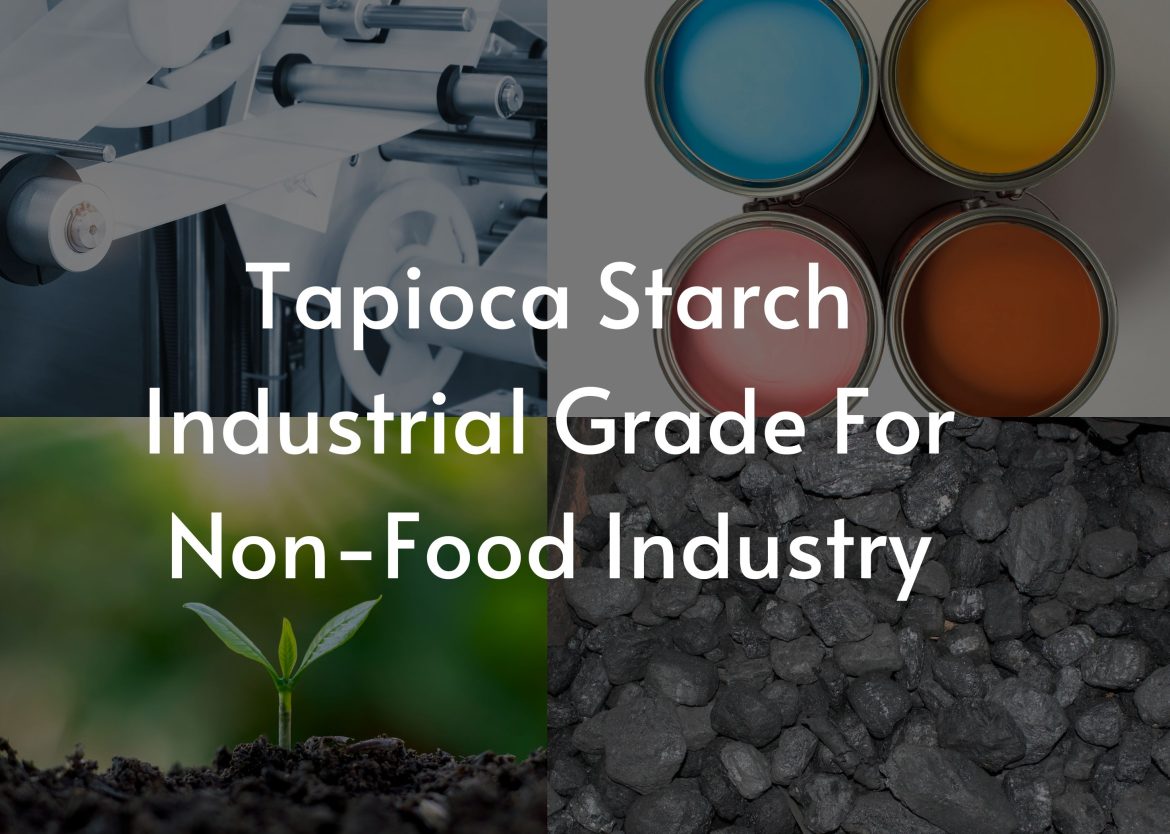 Tapioca Starch Industrial Grade For Non-Food Industry