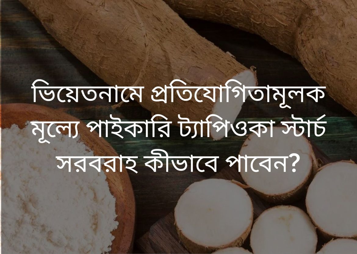 How to find wholesale tapioca starch Bengal