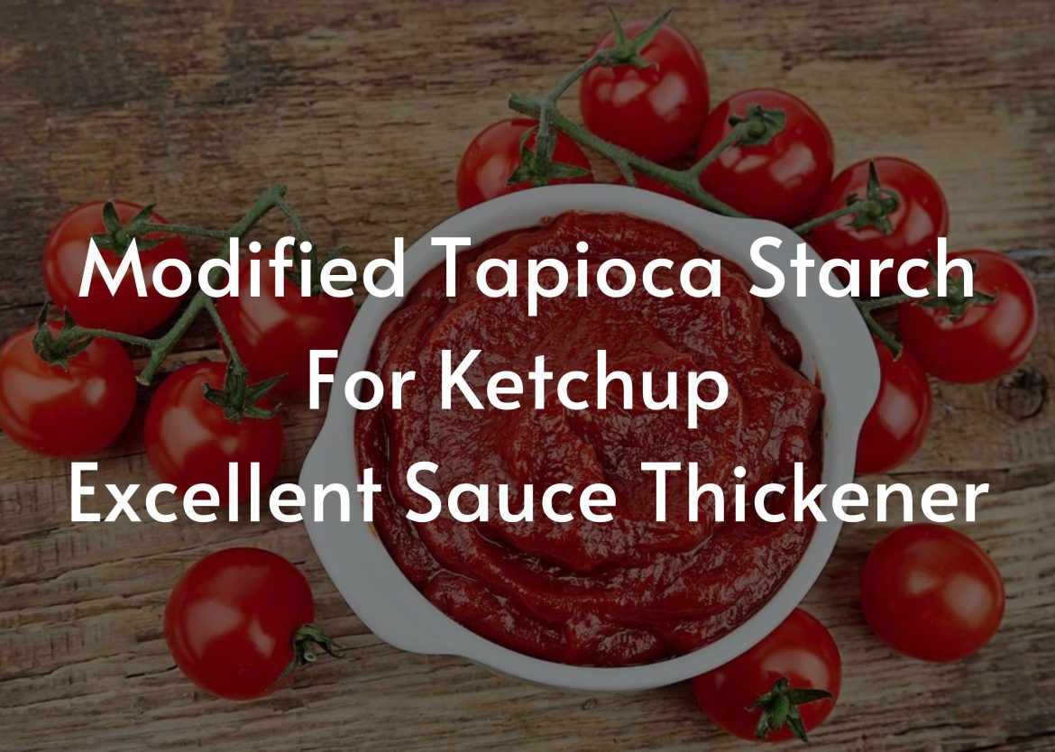 Modified Tapioca Starch For Ketchup
