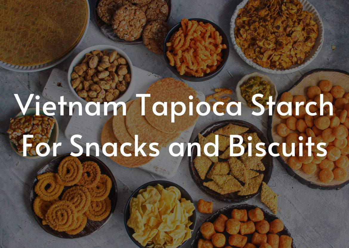 Vietnam tapioca starch for snack and biscuits